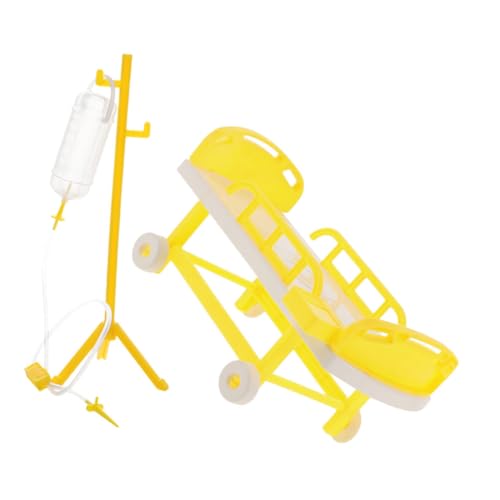 Warmhm 1 Satz Medizinisches Bett Vorgeben Arzt Kleinkind Verkleidet Sich Als Arzt Simulieren Kleinkind Mädchen Arzt-spielset Doktorgeschenke Yellow Plastik von Warmhm
