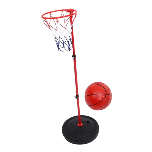 Warmhm 1 Satz Mini Basketballkorb für Pool Aufblasbares Basketballspielzeug mit Mini Bällen Sommerpartys Strand und Schwimmbadspiele Fördert Geschicklichkeit von Warmhm