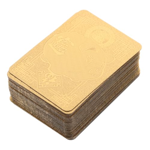 Warmhm 1 Satz Mini-Spielkarten für Pokerspiel Deck Minikarten Kartenspiel Mini-Kartenspiele kleine Karten Reisekartenspiele Plastik Golden Warmhm 1 Satz Mini-Spielkarten für Pokerspiel Deck Minikarten Kartenspiel Mini-Kartenspiele kleine Karten Reisekartenspiele Plastik Golden von Warmhm