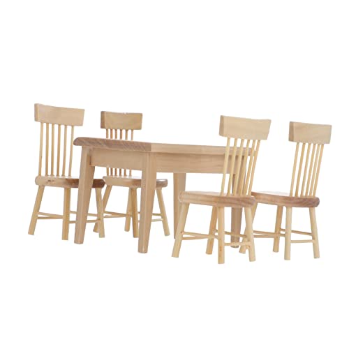 Warmhm 1 Satz Mini-Tisch und Stühle Möbel Maßstab 1 12 Puppenstubenmöbel und Zubehör Küchenzubehör Puppenzubehör Hausbedarf bastelzeug handwerkskunst Miniaturmöbel Puppenhauszubehör Eiche Warmhm 1 Satz Mini-Tisch und Stühle Möbel Maßstab 1 12 Puppenstubenmöbel und Zubehör Küchenzubehör Puppenzubehör Hausbedarf bastelzeug handwerkskunst Miniaturmöbel Puppenhauszubehör Eiche von Warmhm