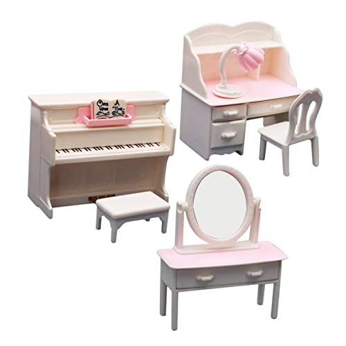 Warmhm 1 Satz Miniatur Möbel von Widerstandsfähigen Miniatur Dekoren für Puppenhäuser Zubehör für Mikro Landschaften und Desktop Dekoration von Warmhm