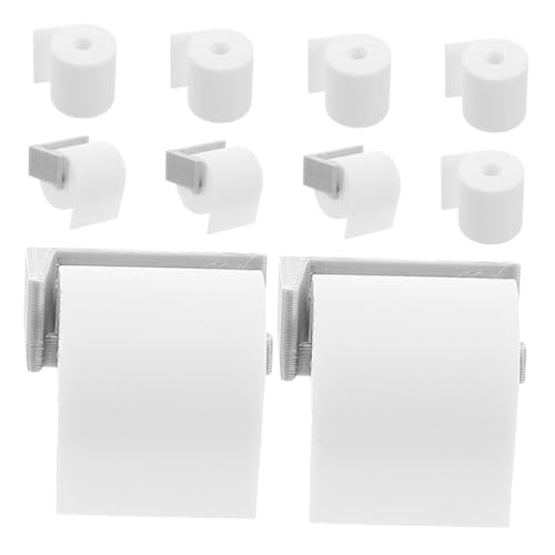 Warmhm 1 Satz Miniatur Puppenhaus Toilettenpapierhalter Realistische Badezimmer Zubehör für Puppenhaus Teiliges mit Großen und Haltern für Sammler und Bastelenthusiasten Warmhm 1 Satz Miniatur Puppenhaus Toilettenpapierhalter Realistische Badezimmer Zubehör für Puppenhaus Teiliges mit Großen und Haltern für Sammler und Bastelenthusiasten von Warmhm