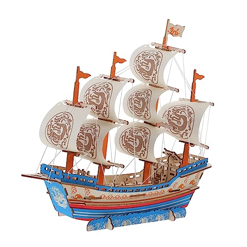 Warmhm 1 Satz Modellschiff Bausatz aus Holz für Erwachsene DIY Puzzle Segelboot Dekoration für Wohnzimmer Büro und Schlafzimmer Handwerkliches Geschenkidee für Freunde und Familie Warmhm 1 Satz Modellschiff Bausatz aus Holz für Erwachsene DIY Puzzle Segelboot Dekoration für Wohnzimmer Büro und Schlafzimmer Handwerkliches Geschenkidee für Freunde und Familie von Warmhm