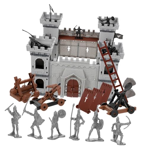 Warmhm 1 Satz Modellspielzeug Mittelalterliche Burg Ritter Angriffsfahrzeug Kinderspielzeug für Fantasievolles Robuste Konstruktion für Jungen und Jahren Warmhm 1 Satz Modellspielzeug Mittelalterliche Burg Ritter Angriffsfahrzeug Kinderspielzeug für Fantasievolles Robuste Konstruktion für Jungen und Jahren von Warmhm