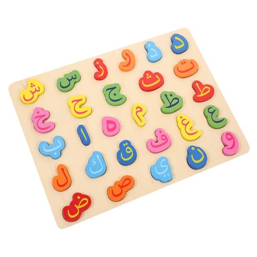 Warmhm 1 Satz Montessori Holzpuzzle für Lernspielzeug Alphabet und Formenerkennung Pädagogisches Puzzle für Jungen und für Frühkindliche Bildung Warmhm 1 Satz Montessori Holzpuzzle für Lernspielzeug Alphabet und Formenerkennung Pädagogisches Puzzle für Jungen und für Frühkindliche Bildung von Warmhm