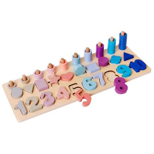 Warmhm 1 Satz Montessori Holzspielzeug für Kleinkinder Formen Puzzle Pastellfarben Lernspielzeug für Jahre Fördert Kognitive Fähigkeiten und Hand Augen Koordination Warmhm 1 Satz Montessori Holzspielzeug für Kleinkinder Formen Puzzle Pastellfarben Lernspielzeug für Jahre Fördert Kognitive Fähigkeiten und Hand Augen Koordination von Warmhm
