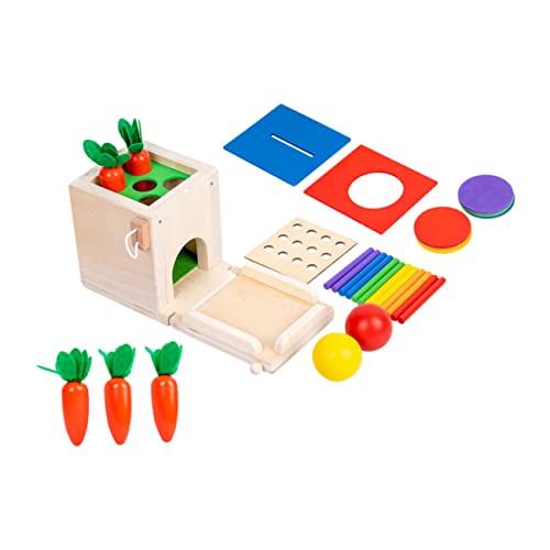 Warmhm 1 Satz Montessori für Intelligentes und Formensortierspielzeug Fördert Motorische Fähigkeiten und Konzentration für Kleinkinder und Vorschulkinder Warmhm 1 Satz Montessori für Intelligentes und Formensortierspielzeug Fördert Motorische Fähigkeiten und Konzentration für Kleinkinder und Vorschulkinder von Warmhm