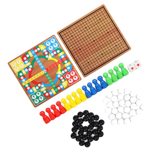 Warmhm 1 Satz Multifunktionales Holzspielbrett für Eins mit Fliegendem Schach Reihe Spielfiguren Sicheres Holzmaterial für Familien und Reiseaktivitäten Warmhm 1 Satz Multifunktionales Holzspielbrett für Eins mit Fliegendem Schach Reihe Spielfiguren Sicheres Holzmaterial für Familien und Reiseaktivitäten von Warmhm