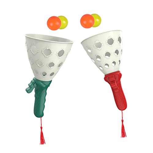 Warmhm 1 Satz Outdoor Wurfspiel für Interaktives Fangspiel mit Launchern und Bunten Bällen Wasserdichtes für Garten Park Strand oder Pool Fördert Spaß Warmhm 1 Satz Outdoor Wurfspiel für Interaktives Fangspiel mit Launchern und Bunten Bällen Wasserdichtes für Garten Park Strand oder Pool Fördert Spaß von Warmhm