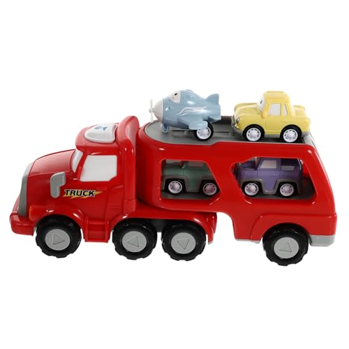 Warmhm 1 Satz Pull Back Lastwagen für Cartoon Ingenieurfahrzeug mit Licht und Sound für Jungen und Fördert Kreative und Interaktion Warmhm 1 Satz Pull Back Lastwagen für Cartoon Ingenieurfahrzeug mit Licht und Sound für Jungen und Fördert Kreative und Interaktion von Warmhm