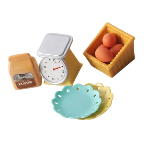Warmhm 1 Satz Puppenhaus-Küchenwaage für küchenspielzeug Spielzeughauszubehör Puppenstubenzubehör kleine küche Mini-Backspielzeug Kinderspielzeug Wohnaccessoire Plastik Warmhm 1 Satz Puppenhaus-Küchenwaage für küchenspielzeug Spielzeughauszubehör Puppenstubenzubehör kleine küche Mini-Backspielzeug Kinderspielzeug Wohnaccessoire Plastik von Warmhm