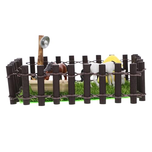 Warmhm Realistisches Pferdestall-Spielzeug Fürs Puppenhaus - Miniaturscheune Mit Warmhm Realistisches Pferdestall-Spielzeug Fürs Puppenhaus - Miniaturscheune Mit von Warmhm