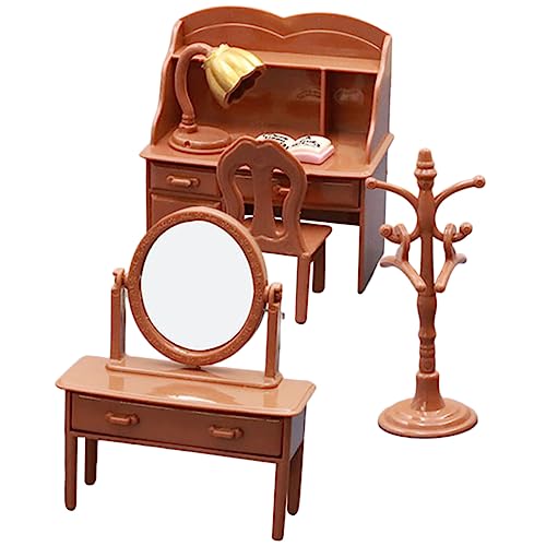 Warmhm 1 Satz Puppenhaus Schreibtisch Miniaturen Zubehör für den Puppenhausgarten für kinderspielzeug Miniaturzubehör simuliertes Möbeldekor Partygeschenk Plastik Brown Warmhm 1 Satz Puppenhaus Schreibtisch Miniaturen Zubehör für den Puppenhausgarten für kinderspielzeug Miniaturzubehör simuliertes Möbeldekor Partygeschenk Plastik Brown von Warmhm