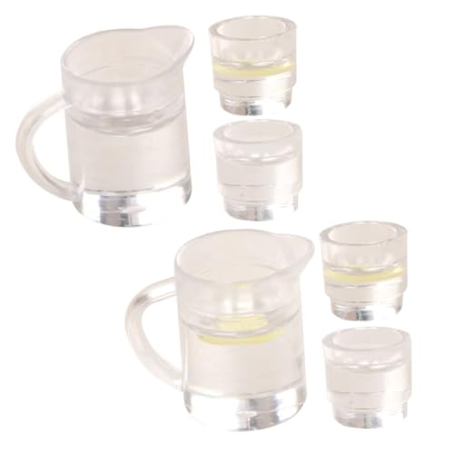 Warmhm 1 Satz Puppenhaus Wasserbecher Schwimmbad Spender Flasche graceling Toys kucheltier miniaturen Figuren Miniatures Mini-Tassen Mini-Wasser-Limonaden-Set Plastik Warmhm 1 Satz Puppenhaus Wasserbecher Schwimmbad Spender Flasche graceling Toys kucheltier miniaturen Figuren Miniatures Mini-Tassen Mini-Wasser-Limonaden-Set Plastik von Warmhm