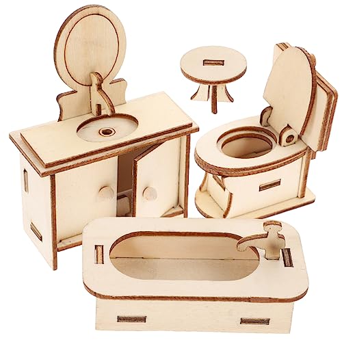 Warmhm 1 Satz Puppenhaus kinderspielzeug für für BFF zu Weihnachten kinderknallzeug Children Toys für die Toilette Puppenhausmöbel Holz Warmhm 1 Satz Puppenhaus kinderspielzeug für für BFF zu Weihnachten kinderknallzeug Children Toys für die Toilette Puppenhausmöbel Holz von Warmhm