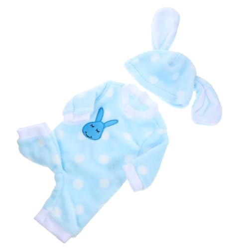 Warmhm 1 Satz Puppenkleidung Süße Kaninchen Schlafanzüge mit Schuhen für Waschbar und Wiederverwendbar zu Kindergeburtstagen und Feiertagen Warmhm 1 Satz Puppenkleidung Süße Kaninchen Schlafanzüge mit Schuhen für Waschbar und Wiederverwendbar zu Kindergeburtstagen und Feiertagen von Warmhm