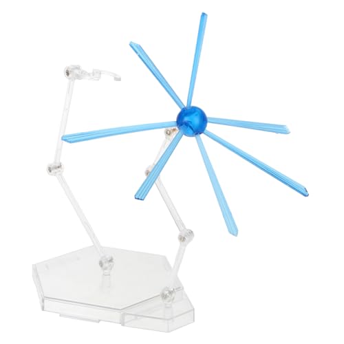 Warmhm 1 Satz Puppenständer Figuren-Display-Basis Figurenständer Stop-Motion-Figuren Effekte Für Actionfiguren Figurenbasiszubehör Actionfiguren-Effekte Figur Zubehör Plastik Blue von Warmhm