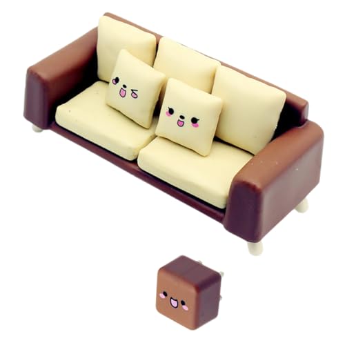 Warmhm 1 Satz Puppenstubensofa Möblierung Puppenhaus-Miniaturen Miniaturzubehörbücher puppenhaus Sofa puppenhaus Stuhl Miniatur-Couch Mini Möbel für Dollhouse Plastik Warmhm 1 Satz Puppenstubensofa Möblierung Puppenhaus-Miniaturen Miniaturzubehörbücher puppenhaus Sofa puppenhaus Stuhl Miniatur-Couch Mini Möbel für Dollhouse Plastik von Warmhm