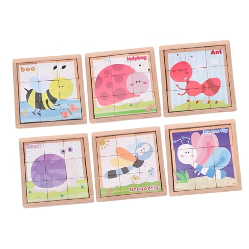 Warmhm 1 Satz Puzzle Kreatives Lernspielzeug für Frühe Bildung Teiliges mit Insektenmotiven Sicher und Förderlich für Kognitive Entwicklung Warmhm 1 Satz Puzzle Kreatives Lernspielzeug für Frühe Bildung Teiliges mit Insektenmotiven Sicher und Förderlich für Kognitive Entwicklung von Warmhm