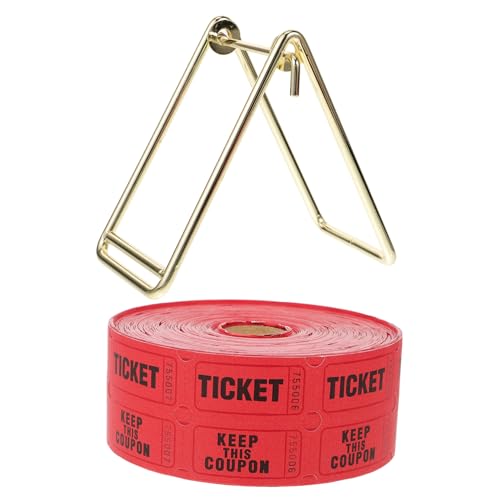 Warmhm 1 Satz Raffle Ticket mit Halter Tombola Tickets für Veranstaltungen Feiern und Gewinnspiele Stabiler Spender für Einfache Handhabung Warmhm 1 Satz Raffle Ticket mit Halter Tombola Tickets für Veranstaltungen Feiern und Gewinnspiele Stabiler Spender für Einfache Handhabung von Warmhm