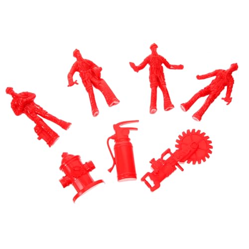 Warmhm 1 Satz Realistische Feuerwehrmann Figuren Menschen Modell für Sandtisch Szenen für Kreativität Warmhm 1 Satz Realistische Feuerwehrmann Figuren Menschen Modell für Sandtisch Szenen für Kreativität von Warmhm