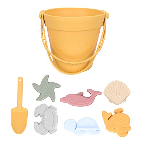 Warmhm 1 Satz Sands Pielzeug Aus Silikon Sandspielzeug Sandgrabenspielzeug Sandeimer Kinderspielzeug Strandspielzeug Für Für Den Strand Kieselgel von Warmhm