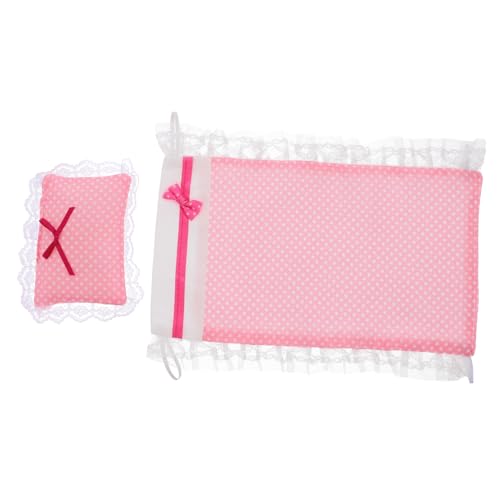Warmhm 1 Satz Satz Bettwäsche-Set Bettwäsche für die Puppenwiege Babypuppendecken Puppenhausbettwäsche Stoff Warmhm 1 Satz Satz Bettwäsche-Set Bettwäsche für die Puppenwiege Babypuppendecken Puppenhausbettwäsche Stoff von Warmhm