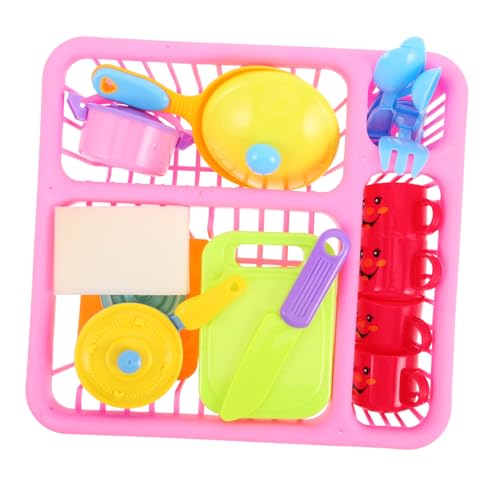 Warmhm 1 Satz Satz Küchenspielzeug Für Spielküchenzubehör Spielset Für Die Kinderküche Kinderküchenzubehör Küche Spielset Spielzeugküchenzubehör Plastik von Warmhm