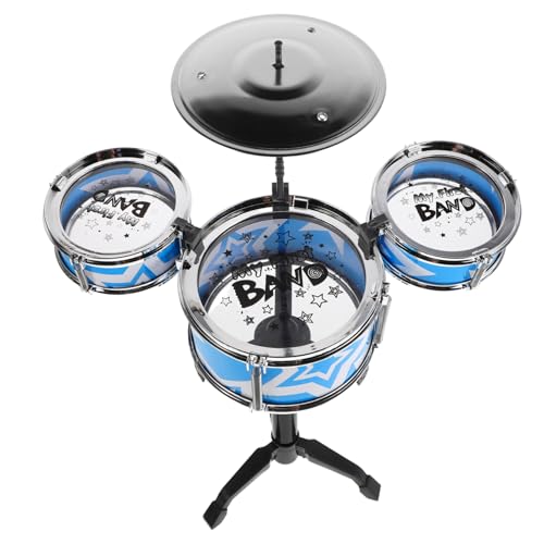 Warmhm 1 Satz Satz Schlagzeug Für Musikalisches Kindertrommel Spielzeugtrommel Kleinkindmusikspielzeug Trommel Musikspielzeug Für Babys -Schlagzeug Blue Plastik Warmhm 1 Satz Satz Schlagzeug Für Musikalisches Kindertrommel Spielzeugtrommel Kleinkindmusikspielzeug Trommel Musikspielzeug Für Babys -Schlagzeug Blue Plastik von Warmhm