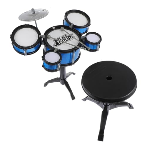 Warmhm 1 Satz Satz Simulierte Jazztrommel musikalisches Trommelspielzeug für Babys musikalische Trommelspielzeuge für Kleinkinder ABS umweltfreundlicher Kunststoff Blue Warmhm 1 Satz Satz Simulierte Jazztrommel musikalisches Trommelspielzeug für Babys musikalische Trommelspielzeuge für Kleinkinder ABS umweltfreundlicher Kunststoff Blue von Warmhm