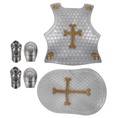 Warmhm 1 Satz Schild für 4-6 Cosplay Mittelalterkostüm für Stütze kostüm für Jungen Partyzubehör gefälschte Schildrüstung Plastik Warmhm 1 Satz Schild für 4-6 Cosplay Mittelalterkostüm für Stütze kostüm für Jungen Partyzubehör gefälschte Schildrüstung Plastik von Warmhm