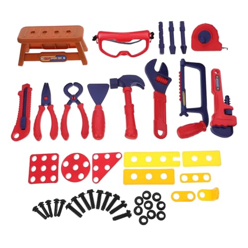 Warmhm 1 Satz Simulations-Reparatur-Tool lustiges Kinderspielzeug Werkzeugspielzeug reparieren Kindergeschenk Kinderwerkzeugspielzeug Lernspielzeug für Kleinkinder Plastik von Warmhm