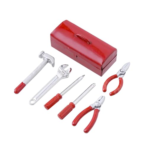 Warmhm 1 Satz Simulations-Toolbox Cute Decor mini Tool Micro Landscape Decor Miniature House Accessories Miniature Decoration Kinderspielzeug Kinderaccessoire Miniatursachen Legierung rot Warmhm 1 Satz Simulations-Toolbox Cute Decor mini Tool Micro Landscape Decor Miniature House Accessories Miniature Decoration Kinderspielzeug Kinderaccessoire Miniatursachen Legierung rot von Warmhm