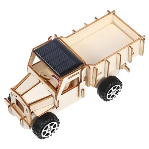 Warmhm 1 Satz Solar-Truck-Modell Solarauto-Montagemodell hölzernes Solarautospielzeug DIY-Experimente DIY-Montagetechnik-Experimente Solarauto-Requisite Kiefernholz Beige Warmhm 1 Satz Solar-Truck-Modell Solarauto-Montagemodell hölzernes Solarautospielzeug DIY-Experimente DIY-Montagetechnik-Experimente Solarauto-Requisite Kiefernholz Beige von Warmhm