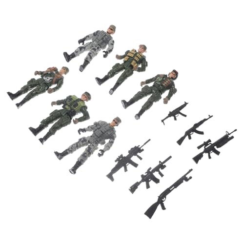 Warmhm 1 Satz Soldaten Figuren Teiliges Militärmodell für Realistische Szenen Interaktive Eltern Spielzeuge Langlebiges Kunststoffmaterial Dekoration für Freunde Warmhm 1 Satz Soldaten Figuren Teiliges Militärmodell für Realistische Szenen Interaktive Eltern Spielzeuge Langlebiges Kunststoffmaterial Dekoration für Freunde von Warmhm