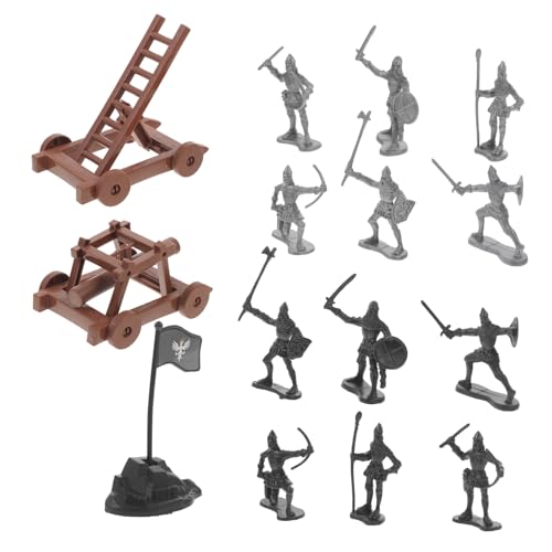 Warmhm 1 Satz Soldatenmodell Mini-People-Modelle Miniatur-soldatenfiguren Winzige Menschenfiguren Mini-Soldaten-Figuren Mini-personenfiguren Mini-Leute Mini -Soldaten Model Abs von Warmhm