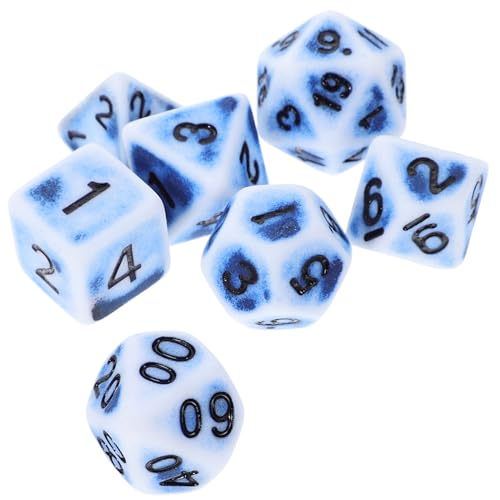 Warmhm 1 Satz Teiliges Würfelset für Brettspiele Robuste Kreative mit Mehreren Facetten für Partys Spieleabende Büro Langlebig und Farbenfroh Warmhm 1 Satz Teiliges Würfelset für Brettspiele Robuste Kreative mit Mehreren Facetten für Partys Spieleabende Büro Langlebig und Farbenfroh von Warmhm