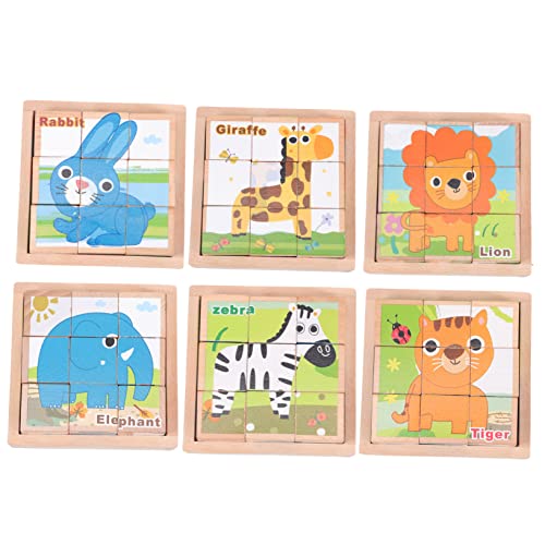 Warmhm 1 Satz Tier Puzzle für Pädagogisches Holzspielzeug Frühe Bildung Puzzle mit Fördert Kognitive Fähigkeiten für Jungen und Jahren Warmhm 1 Satz Tier Puzzle für Pädagogisches Holzspielzeug Frühe Bildung Puzzle mit Fördert Kognitive Fähigkeiten für Jungen und Jahren von Warmhm