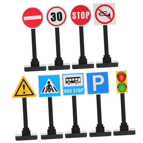 Warmhm 1 Satz Verkehrszeichen- -ampel Stoppschild- -stoppschilder Für Verkehrszeichen Für -verkehrszeichen Abs von Warmhm