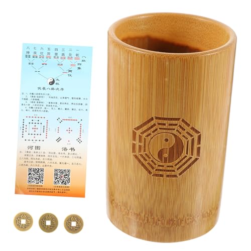 Warmhm 1 Satz Weissagungs-geldkuh Spiel Mehrere Weissagungswerkzeuge Tarot Ich Wahrsagen Yin Dekoration Eimer Stütze Bambustopf Chinesische Wahrsagemünze Bambuseimer Metall Warmhm 1 Satz Weissagungs-geldkuh Spiel Mehrere Weissagungswerkzeuge Tarot Ich Wahrsagen Yin Dekoration Eimer Stütze Bambustopf Chinesische Wahrsagemünze Bambuseimer Metall von Warmhm