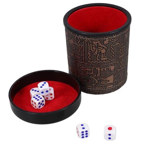 Warmhm 1 Satz Würfel Aufbewahrungsbecher Spiel Mini-Tasse Pokerwürfelbecher Würfelhalter Party-Würfelbecher Würfel liefert Bar Requisiten Party Würfelbecher Leder Coffee Warmhm 1 Satz Würfel Aufbewahrungsbecher Spiel Mini-Tasse Pokerwürfelbecher Würfelhalter Party-Würfelbecher Würfel liefert Bar Requisiten Party Würfelbecher Leder Coffee von Warmhm
