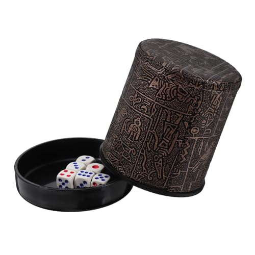 Warmhm 1 Satz Würfelbecher sterben Unterhaltung Partyzubehör Würfelbrettspiel Trinken würfel Shaker Halter Würfelstapelbecher Party -Requisiten Spielzubehör Abs Brown Warmhm 1 Satz Würfelbecher sterben Unterhaltung Partyzubehör Würfelbrettspiel Trinken würfel Shaker Halter Würfelstapelbecher Party -Requisiten Spielzubehör Abs Brown von Warmhm
