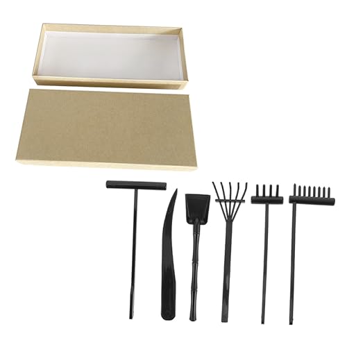 Warmhm 1 Satz Zen Garten Rechen Set Teiliges Sand Zeichnungswerkzeug für Desktop Dekoration Zubehör für Meditationsgarten Leicht und Tragbar Kreative Sandlandschaften Warmhm 1 Satz Zen Garten Rechen Set Teiliges Sand Zeichnungswerkzeug für Desktop Dekoration Zubehör für Meditationsgarten Leicht und Tragbar Kreative Sandlandschaften von Warmhm