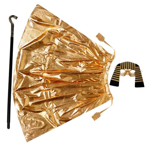 Warmhm 1 Satz ägyptische Accessoires Kinderkarneval Cosplay Ägyptisches Verkleidungsset für Ägyptische Maske Kostümzubehör Mumienkostüm Männer ägyptische Kostümmaske Plastik Warmhm 1 Satz ägyptische Accessoires Kinderkarneval Cosplay Ägyptisches Verkleidungsset für Ägyptische Maske Kostümzubehör Mumienkostüm Männer ägyptische Kostümmaske Plastik von Warmhm