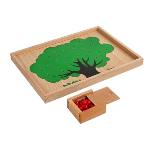 Warmhm 1 Satz digitales Matching-Spiel Kleinkind -Rätsel Apfelbaumspielzeug aus Holz Apfelnummer passendes Kinderspielzeug Lernspielzeug aus Holz hölzern Green Warmhm 1 Satz digitales Matching-Spiel Kleinkind -Rätsel Apfelbaumspielzeug aus Holz Apfelnummer passendes Kinderspielzeug Lernspielzeug aus Holz hölzern Green von Warmhm