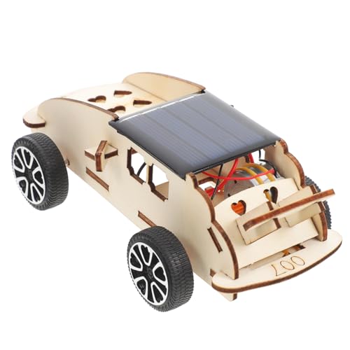 Warmhm 1 Satz experimentierkasten für experimentierkästen solarakku basteln für Puzzlematte DIY-Vorbau-Kits Wissenschaftliche Experimente für hölzern von Warmhm