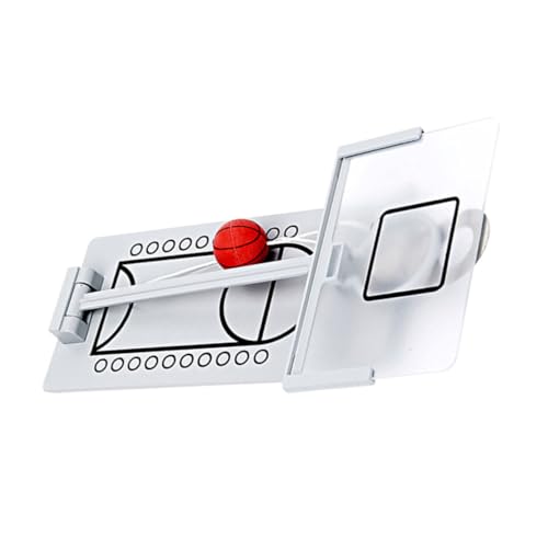 Warmhm 1 Satz zusammenklappbare Basketballmaschine Rand klein drinnen Karikatur Kind Basketballspielzeug für den Schreibtisch Miniatur-Basketballspiel Stahl Silver Warmhm 1 Satz zusammenklappbare Basketballmaschine Rand klein drinnen Karikatur Kind Basketballspielzeug für den Schreibtisch Miniatur-Basketballspiel Stahl Silver von Warmhm