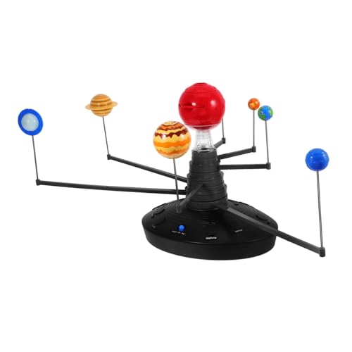 Warmhm 1 Set 3D Planetenmodell Sonnensystem Wissenschaft Rotierende Planeten Planetarium Sonnensystem Modell Mit System Für Planetenspielzeug Puzzle Für Lustiges von Warmhm