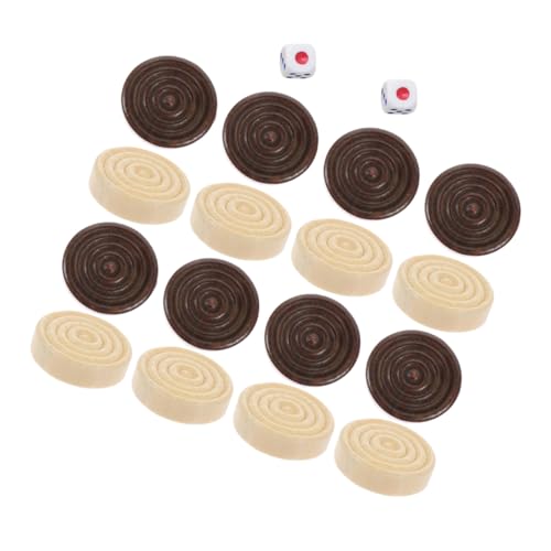Warmhm 1 Set Brettspiel Zubehör Brettspiel Kit Holz Backgammon Sport Holz Warmhm 1 Set Brettspiel Zubehör Brettspiel Kit Holz Backgammon Sport Holz von Warmhm