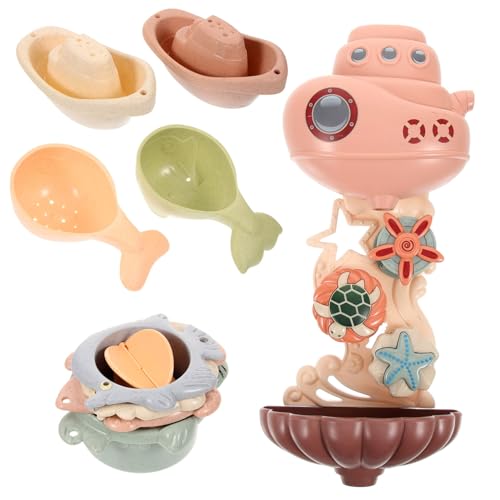 Warmhm Watercart Badespielzeug Cartoon-badespielzeug-Set Duschspielzeug Für Kleinkinder Baby-badespaß Multifunktionales Badespielset von Warmhm